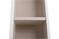 Шкаф подвесной с открытыми полками CEZARES 53143 Bianco Lucido 53143, Колонны шкафчики