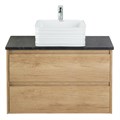 Столешница из керамогранита 900x460 KEP-90-MNO Marmo Nero Opaco KEP-90-MNO
