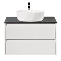 Столешница из керамогранита 800x460 KEP-80-MNO Marmo Nero Opaco KEP-80-MNO