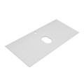 Столешница из керамогранита 1016х490 SLD-100/48-BO, Bianco Opaco SLD-100/48-BO