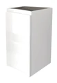 Шкафчик подвесной с одной распашной створкой, левый VAGUE CEZARES 44228 Bianco lucido 44228, VAGUE
