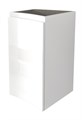 Шкафчик подвесной с одной распашной створкой, левый VAGUE CEZARES 44228 Bianco lucido 44228, VAGUE