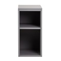 Шкаф подвесной с открытыми полками CEZARES URBAN 55166 Grigio opaco 55166, URBAN