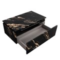 SLIDER Тумба с одним выкатным ящиком, Черный Фьюжн, 796x476x300, SLIDER-800-1C-PI-NF-P SLIDER-800-1C-PI-NF-P