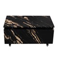 SLIDER Тумба с одним выкатным ящиком, Черный Фьюжн, 796x476x300, SLIDER-800-1C-PI-NF-P SLIDER-800-1C-PI-NF-P