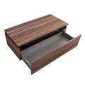 SLIDER Тумба с одним выкатным ящиком, Орех Дымчатый, 996x476x300, SLIDER-1000-1C-PI-NA-P SLIDER-1000-1C-PI-NA-P