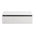 SLIDER Тумба с одним выкатным ящиком, Bianco Opaco, 996x476x300, SLIDER-1000-1C-PI-BO SLIDER-1000-1C-PI-BO