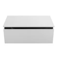 SLIDER Тумба с одним выкатным ящиком, Bianco Opaco, 796x476x300, SLIDER-800-1C-PI-BO SLIDER-800-1C-PI-BO