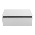 SLIDER Тумба с одним выкатным ящиком, Bianco Opaco, 796x476x300, SLIDER-800-1C-PI-BO SLIDER-800-1C-PI-BO