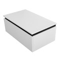SLIDER Тумба с одним выкатным ящиком, Bianco Opaco, 796x476x300, SLIDER-800-1C-PI-BO SLIDER-800-1C-PI-BO