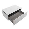 SLIDER Тумба с одним выкатным ящиком, Bianco Opaco, 796x476x300, SLIDER-800-1C-PI-BO SLIDER-800-1C-PI-BO