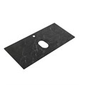 Cтолешница из керамогранита 1016x490 SLD-100/48-MNO, Marmo Nero Opaco SLD-100/48-MNO