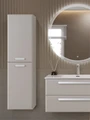 Шкаф подвесной CEZARES ECO-CER-N-1500-2A-SC-GAO-P Серо-Голубой матовый, ручки черные ECO-CER-N-1500-2A-SC-GCO-P;RS156SC.3/96