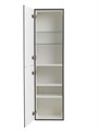 Шкаф подвесной BelBagno DUE-1500-2A-SC-GM-P Оружейная сталь, ручки белые DUE-1500-2A-SC-GM-P;RS333W.4/160