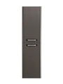 Шкаф подвесной BelBagno DUE-1500-2A-SC-GM-P Оружейная сталь, ручки - Хром полированный DUE-1500-2A-SC-GM-P;RS333CP.4/160