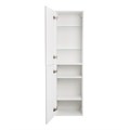 Шкаф подвесной BelBagno DUE-1500-2A-SC-BL-P Bianco Lucido, ручки - Сатиновый никель DUE-1500-2A-SC-BL-P;RS006SN.4/160