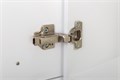 Шкаф подвесной BelBagno DUE-1500-2A-SC-BL-P Bianco Lucido, ручки - Сатиновый никель DUE-1500-2A-SC-BL-P;RS006SN.4/160