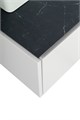 Тумба со столешницей подвесная CEZARES SLIDER 100 Bianco Opaco, столешница SLD-100/48-MNO SLIDER-1000-1C-SO-BO;SLD-100/48-MNO