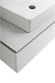 Тумба со столешницей подвесная CEZARES SLIDER 100 Bianco Opaco, столешница SLD-100/48-BO SLIDER-1000-1C-SO-BO;SLD-100/48-BO