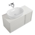 Тумба со столешницей подвесная CEZARES BELLAGIO 106 Bianco Opaco 54714;50179;50186;54717