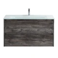 Тумба со стеклянной раковиной подвесная BelBagno KRAFT 80 Pino Pasadena, раковина белая KRAFT-800-2C-SO-PP;BB810/465-LV-VTR-BL