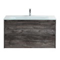 Тумба со стеклянной раковиной подвесная BelBagno KRAFT 80 Pino Pasadena, раковина белая KRAFT-800-2C-SO-PP;BB810/465-LV-VTR-BL