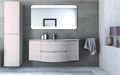 Тумба с раковиной подвесная CEZARES VAGUE 138 Rovere Sbiancato 54847;50155;82411;54849;54848