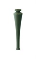 Тумба с раковиной подвесная CEZARES TIFFANY 100 Verde opaco, раковина белая 55331;50200