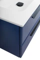 Тумба с раковиной подвесная CEZARES ЭКО (ECO) 80 Sapfiro, раковина CZR-8095-80 белая ECO-CER-N-800-2C-SO-SPF-P;RS156BL.3/320;CZR-8095-80