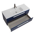 Тумба с раковиной подвесная CEZARES ECO-CER-N 120 Sapfiro, раковина белая CZR-8095-120 ECO-CER-N-1200-2C-SO-SPF-P;RS156BL.3/512;CZR-8095-120