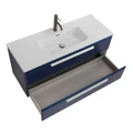 Тумба с раковиной подвесная CEZARES ЭКО (ECO) 120 Sapfiro, раковина белая CZR-8095-120 ECO-CER-N-1200-2C-SO-SPF-P;RS156BL.3/512;CZR-8095-120