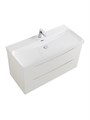 Тумба с раковиной подвесная BelBagno MARINO-CER-N 100 Bianco Opaco, раковина BB-8078-100 MARINO-CER-N-1000-2C-SO-BO-P;BB-8078-100