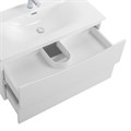 Тумба с раковиной подвесная BelBagno MARINO-CER-N 100 Bianco Lucido, раковина BB-8099-100 MARINO-CER-N-1000-2C-SO-BL-P;BB-8099-100