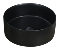 Умывальник накладной MELANA - 38 матовая черная, кругл. MLN-320357MB