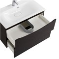 Тумба с раковиной подвесная BelBagno MARINO 80 Rovere Cioccolato Amaro, раковина белая BB800/450-LV-MR-FT MARINO-800-2C-SO-RCA-P;BB800/450-LV-MR-FT