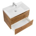 Тумба с раковиной подвесная BelBagno MARINO 60 Rovere Nature, раковина белая MARINO-600-2C-SO-RN-P;BB600/450-LV-MR-AST