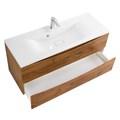 Тумба с раковиной подвесная BelBagno MARINO 110 Rovere Nature, раковина белая MARINO-1100-2C-SO-RN-P;BB1100/450-LV-MR-PR