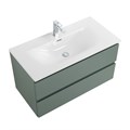 Тумба с раковиной подвесная BelBagno KRAFT 90 Еловый Матовый, раковина BB-8099-90 KRAFT-900-2C-SO-VO;BB-8099-90