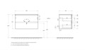 Тумба с раковиной подвесная BelBagno KRAFT 80 Бежевый матовый, раковина BB-8099-80 KRAFT-800-2C-SO-СO;BB-8099-80