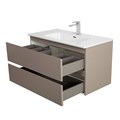 Тумба с раковиной подвесная BelBagno KRAFT 80 Бежевый матовый, раковина BB800ETL KRAFT-800-2C-SO-СO;BB800ETL