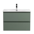 Тумба с раковиной подвесная BelBagno KRAFT 70 Еловый Матовый, раковина BB-8099-70 KRAFT-700-2C-SO-VO;BB-8099-70