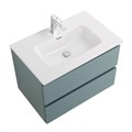 Тумба с раковиной подвесная BelBagno KRAFT 60 Голубой Матовый, раковина BB600ETL KRAFT-600-2C-SO-AO;BB600ETL
