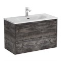 Тумба с раковиной подвесная BelBagno KRAFT 39 80 Pino Pasadena, раковина белая BB-8099-3-80 KRAFT 39-800/390-2C-SO-PP;BB-8099-3-80