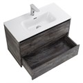 Тумба с раковиной подвесная BelBagno KRAFT 39 80 Pino Pasadena, раковина белая KRAFT 39-800/390-2C-SO-PP;BB800/390ETL