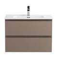 Тумба с раковиной подвесная BelBagno KRAFT 39 70 Бежевый матовый, раковина BB700/390ETL KRAFT 39-700/390-2C-SO-СO;BB700/390ETL