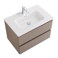 Тумба с раковиной подвесная BelBagno KRAFT 39 70 Бежевый матовый, раковина BB700/390ETL KRAFT 39-700/390-2C-SO-СO;BB700/390ETL
