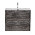 Тумба с раковиной подвесная BelBagno KRAFT 39 70 Pino Pasadena, раковина белая BB-8099-3-70 KRAFT 39-700/390-2C-SO-PP;BB-8099-3-70