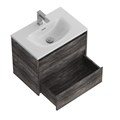 Тумба с раковиной подвесная BelBagno KRAFT 39 70 Pino Pasadena, раковина белая BB-8099-3-70 KRAFT 39-700/390-2C-SO-PP;BB-8099-3-70