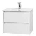 Тумба с раковиной подвесная BelBagno KRAFT 39 70 Bianco Opaco, раковина белая KRAFT 39-700/390-2C-SO-BO;BB700/390ETL