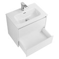 Тумба с раковиной подвесная BelBagno KRAFT 39 70 Bianco Opaco, раковина белая KRAFT 39-700/390-2C-SO-BO;BB700/390ETL